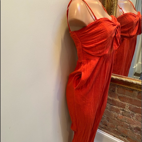ANTHROPOLOGIE| super soft crepe jumpsuit| M - Picture 4 of 8